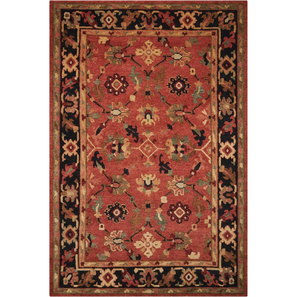 Nourison Tahoe TA12 Area Rug, Rust, 9'9" x 13'9"