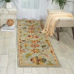 Nourison Tahoe TA13 Runner Rug, Seaglass, 2'3" x 8'