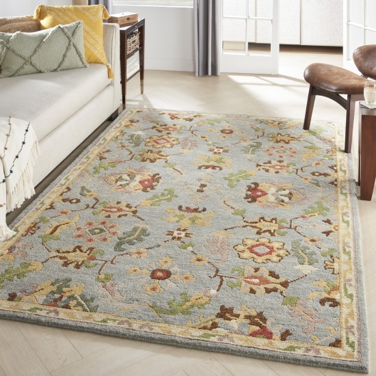 Nourison Tahoe TA13 Area Rug, Seaglass, 5'6" x 8'6"