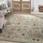 Nourison Tahoe TA13 Area Rug, Seaglass, 7'9" x 9'9"