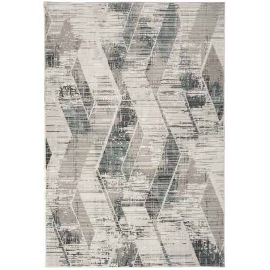 Nourison Thalia THL01 Area Rug, Grey/Beige, 5'3" x 7'3"