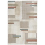 Nourison Thalia THL02 Area Rug, Ivory/Multicolor, 5'3" x 7'3"