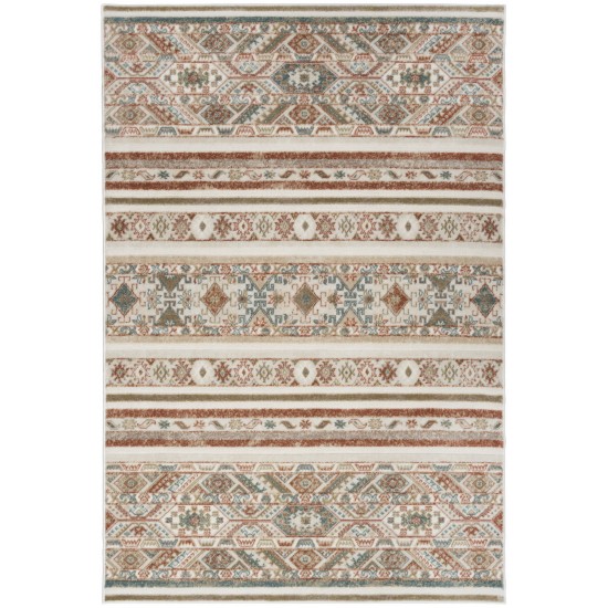 Nourison Thalia THL03 Area Rug, Ivory/Multicolor, 6' x 9'