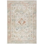 Nourison Thalia THL04 Area Rug, Beige/Multicolor, 5'3" x 7'3"