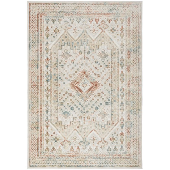 Nourison Thalia THL04 Area Rug, Beige/Multicolor, 5'3" x 7'3"