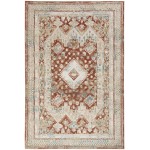 Nourison Thalia THL04 Area Rug, Rust/Multicolor, 5'3" x 7'3"