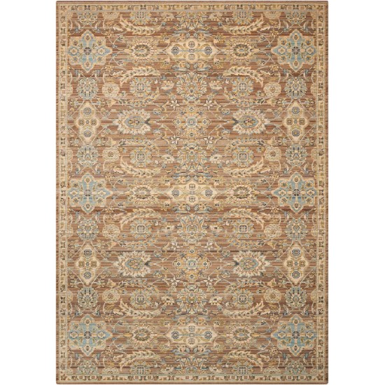 Nourison Timeless TML14 Area Rug, Mocha, 5'6" x 8'