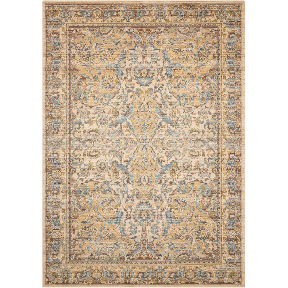 Nourison Timeless TML15 Area Rug, Beige, 5'6" x 8'