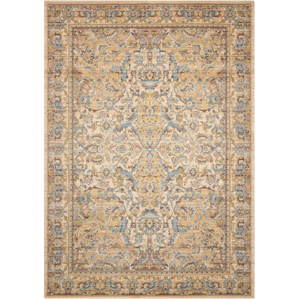 Nourison Timeless TML15 Area Rug, Beige, 7'9" x 9'9" Nourison Timeless TML15 Area Rug, Beige, 7'9" x 9'9"