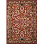 Nourison Timeless TML15 Area Rug, Red, 12' x 15'