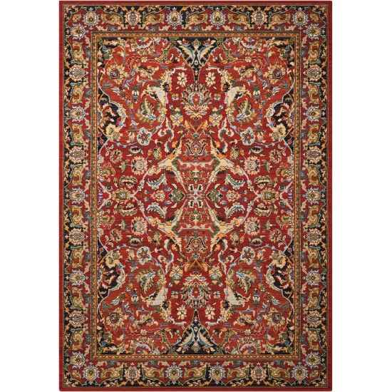 Nourison Timeless TML15 Area Rug, Red, 12' x 15'