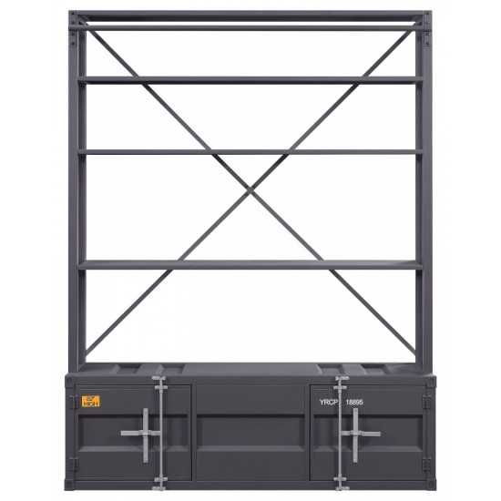 ACME Cargo Bookshelf & Ladder, Gunmetal