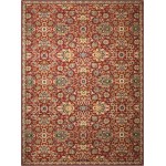 Nourison Timeless TML17 Area Rug, Red, 12' x 15'