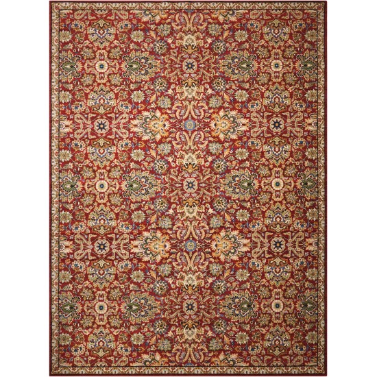 Nourison Timeless TML17 Area Rug, Red, 12' x 15'