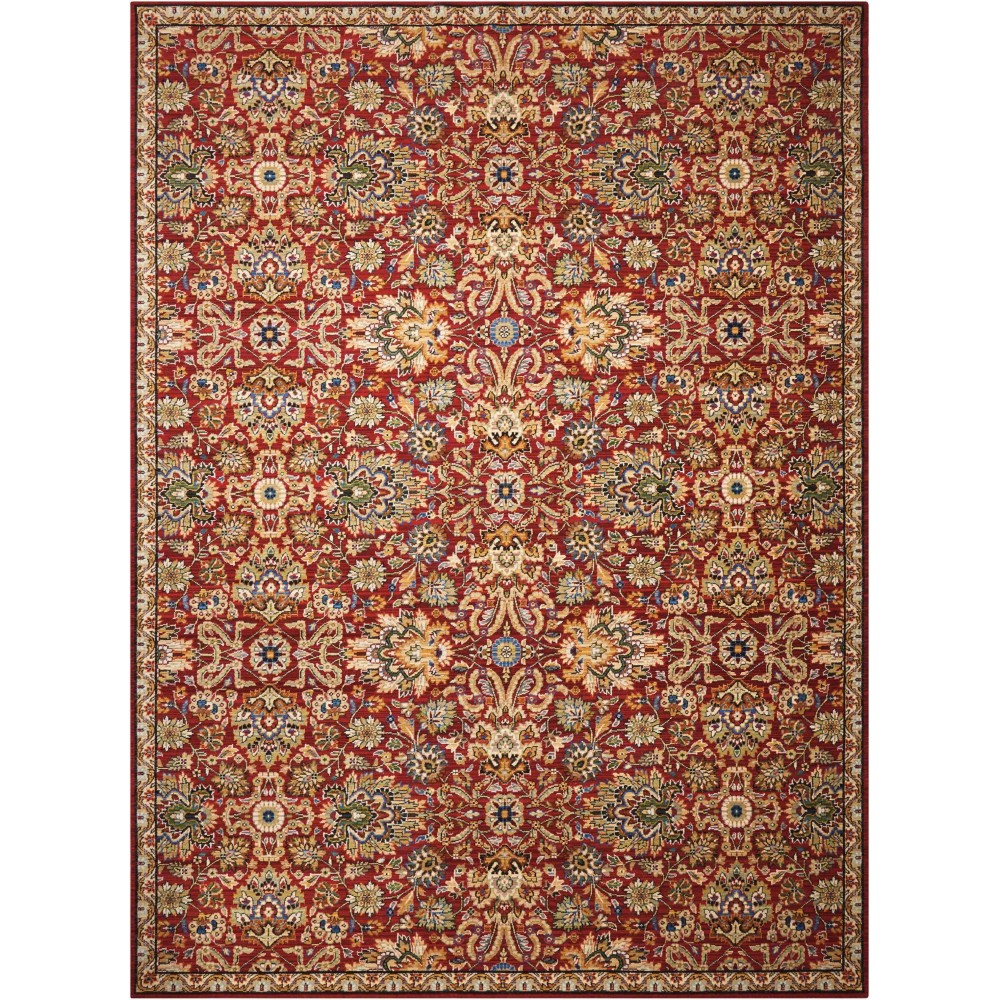 Nourison Timeless TML17 Area Rug, Red, 12' x 15'