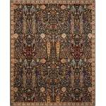 Nourison Timeless TML18 Area Rug, Navy, 8'6" x 11'6"