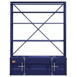 ACME Cargo Bookshelf & Ladder, Blue