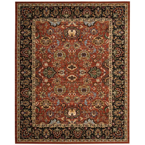 Nourison Timeless TML20 Area Rug, Persimmon, 12' x 15'