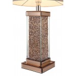 ACME Britt Table Lamp, Rose Gold