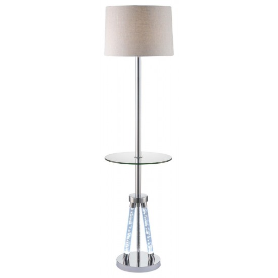 ACME Cici Floor Lamp, Chrome