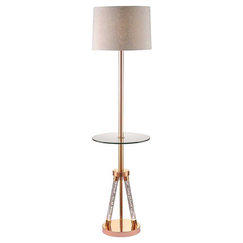 ACME Cici Floor Lamp, Rose Gold
