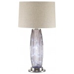 ACME Aurinda Table Lamp, Sandy Nickel