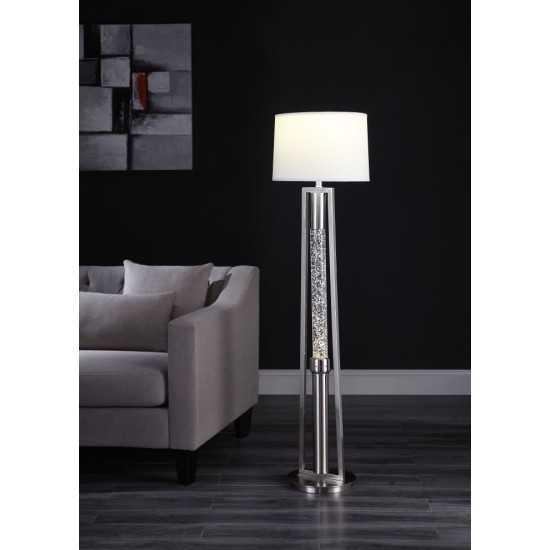 ACME Ovesen Floor Lamp, Brushed Nickel