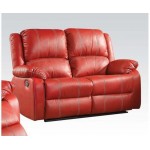 ACME Zuriel Loveseat (Motion), Red PU