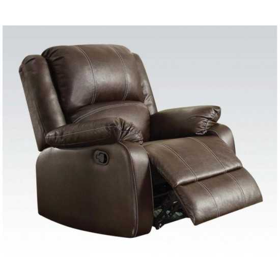 ACME Zuriel Rocker Recliner, Brown PU