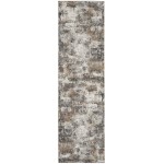 Nourison Tangra TNR03 Runner Rug, Grey/Multicolor, 2'2" x 7'6"