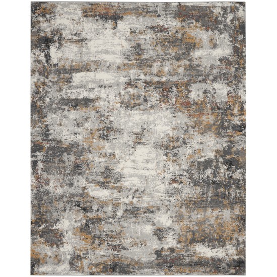 Nourison Tangra TNR03 Area Rug, Grey/Multicolor, 7'10" x 9'10"