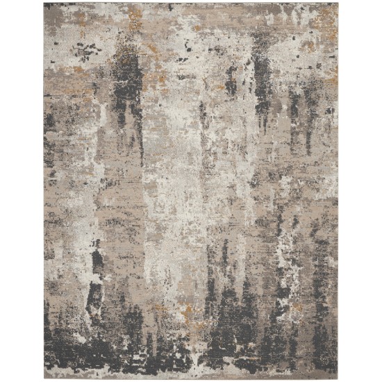 Nourison Tangra TNR05 Area Rug, Cream/Grey, 7'10" x 9'10"