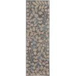 Nourison Tranquil TRA03 Runner Rug, Grey/Beige, 2'3" x 7'3"