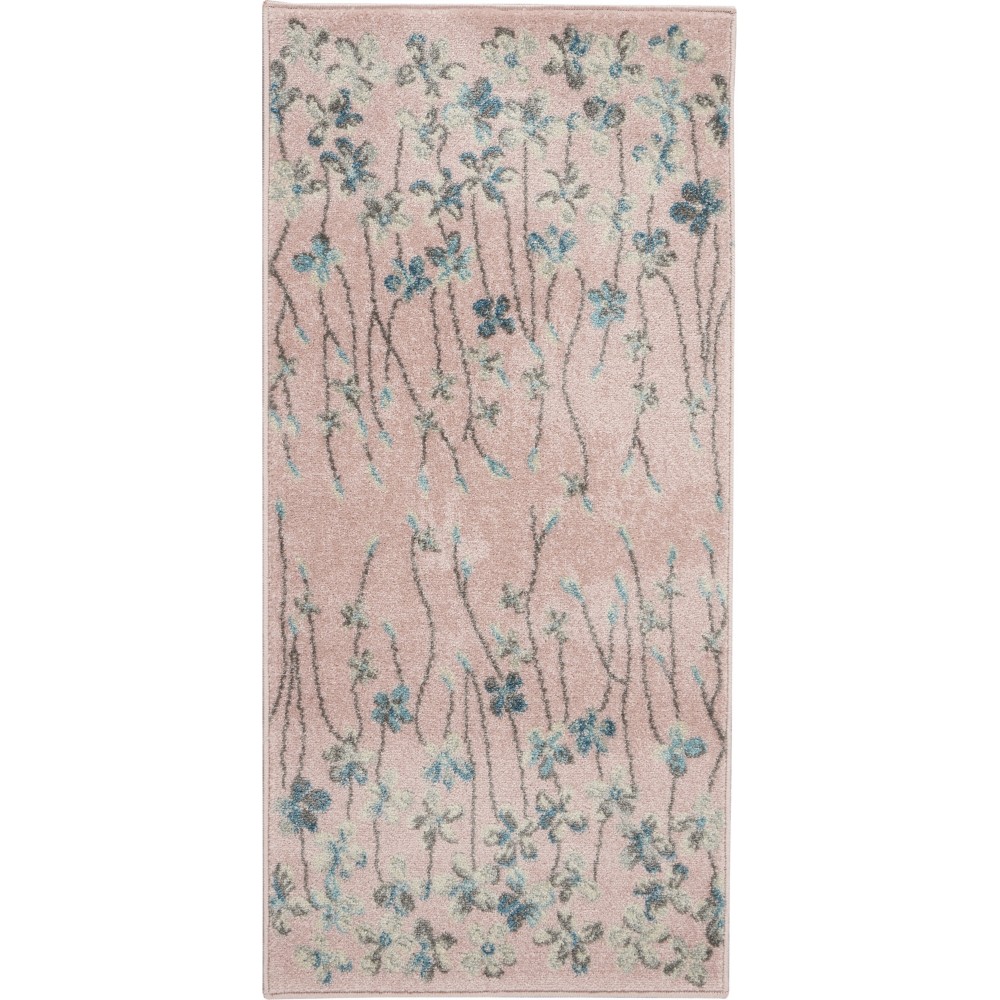 Nourison Tranquil TRA04 Area Rug, Pink, 2' X 4'