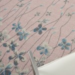 Nourison Tranquil TRA04 Area Rug, Pink, 5'3" x 7'3"
