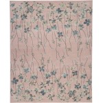 Nourison Tranquil TRA04 Area Rug, Pink, 8' x 10'