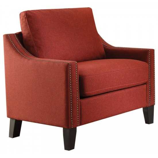 ACME Zapata Chair, Red Linen