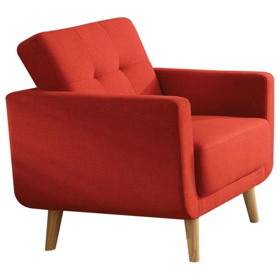 ACME Sisilla Chair, Red Linen