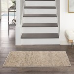 Nourison Tranquil TRA13 Runner Rug, Beige/Grey, 2' x 4'