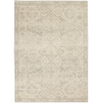 Nourison Tranquil TRA13 Area Rug, Beige/Grey, 4' x 6'