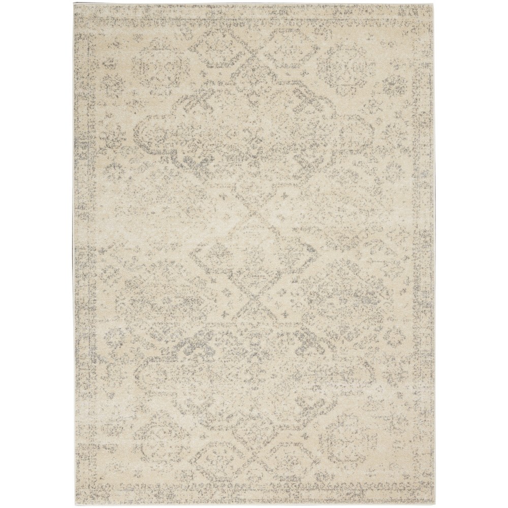 Nourison Tranquil TRA13 Area Rug, Beige/Grey, 4' x 6'