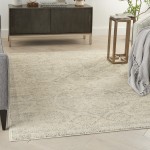 Nourison Tranquil TRA13 Area Rug, Beige/Grey, 4' x 6'