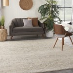 Nourison Tranquil TRA13 Area Rug, Beige/Grey, 7' x 10'