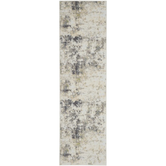 Nourison Trance TRC01 Runner Rug, Ivory/Multicolor, 2'2" x 7'6"