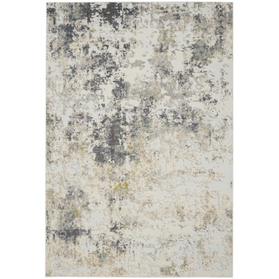 Nourison Trance TRC01 Area Rug, Ivory/Multicolor, 6'6" x 9'6"