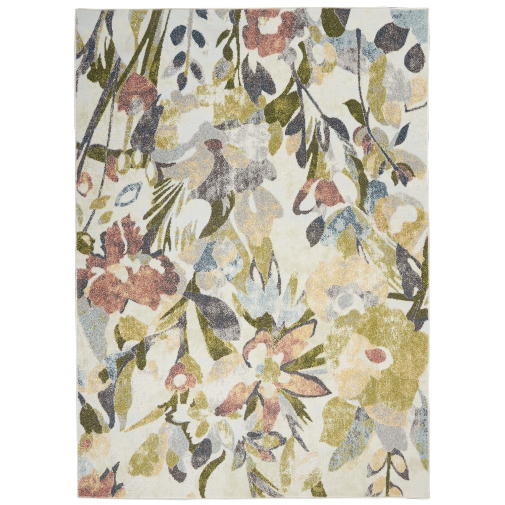 Nourison Trance TRC02 Area Rug, Multicolor, 3'11" x 5'11"