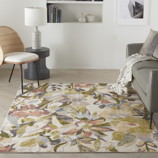 Nourison Trance TRC02 Area Rug, Multicolor, 3'11" x 5'11"