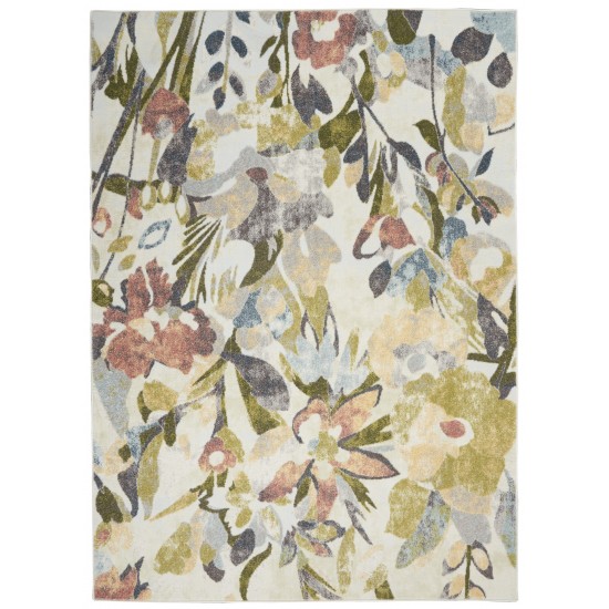 Nourison Trance TRC02 Area Rug, Multicolor, 5'3" x 7'3"