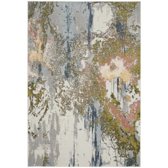 Nourison Trance TRC03 Area Rug, Multicolor, 6'6" x 9'6"