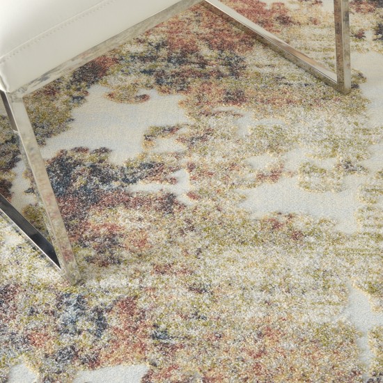 Nourison Trance TRC04 Area Rug, Ivory/Multicolor, 5'3" x 7'3"
